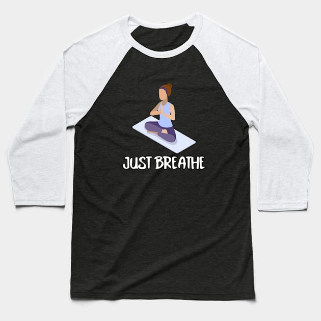 Breathe Baseball T-Shirt by h-designz